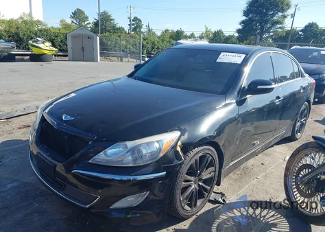 2012 Hyundai Genesis 3.8 z USA, uszkodzony, nr VIN KMHGC4DD8CU189435
